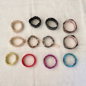 Lot of 12 Bracelets Bangles